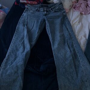 Aeropostale Blue Flare & Wide Leg Jeans